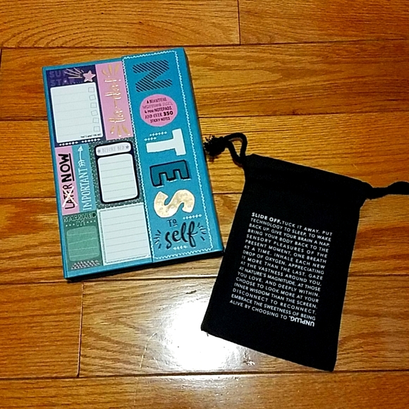 NWOT Note book and cell phone pouch - Picture 1 of 8